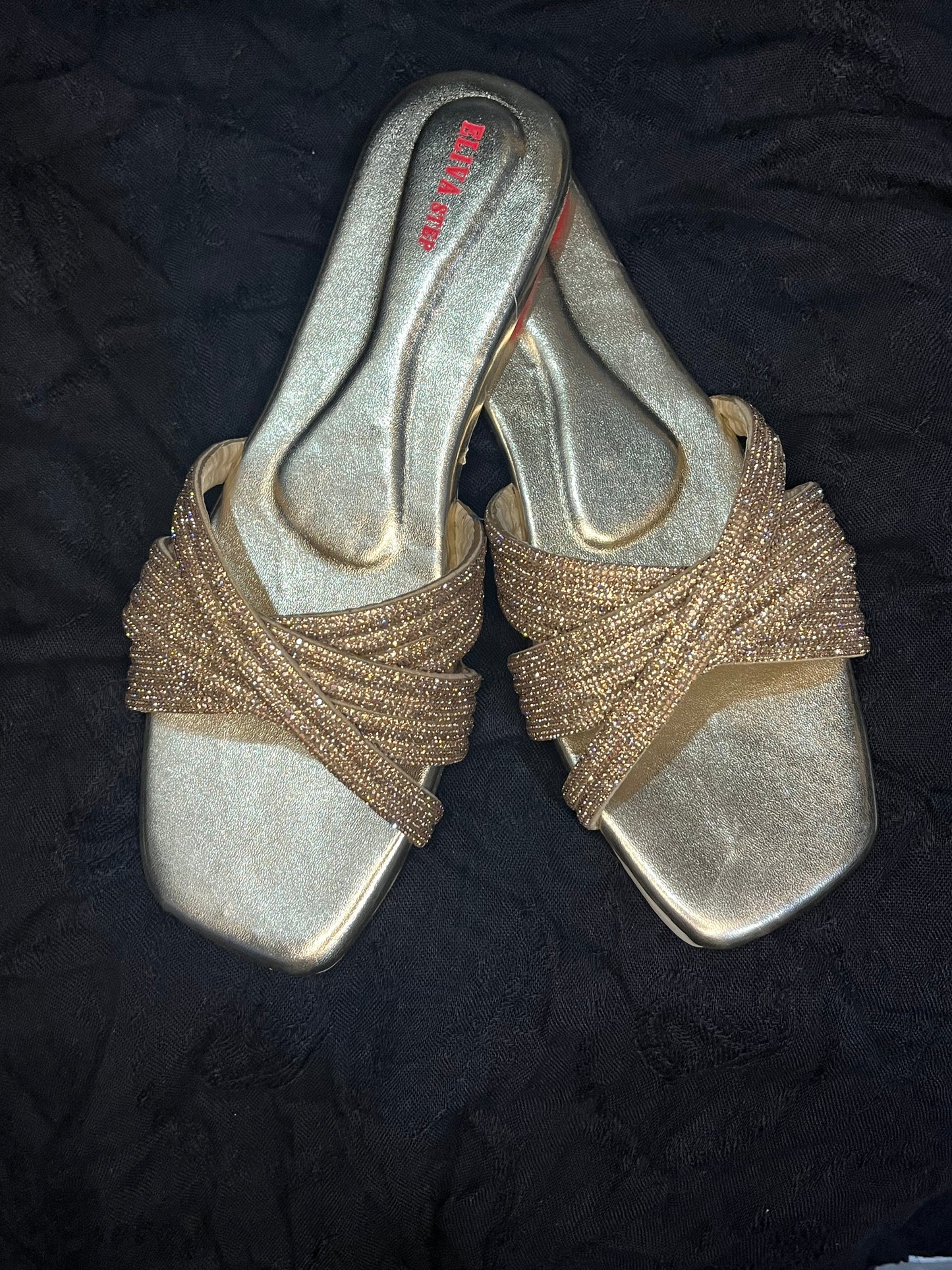Glitter Slip-ons