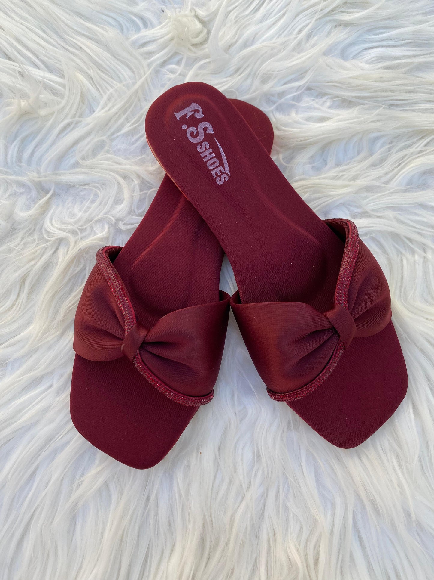 Bow Slippers