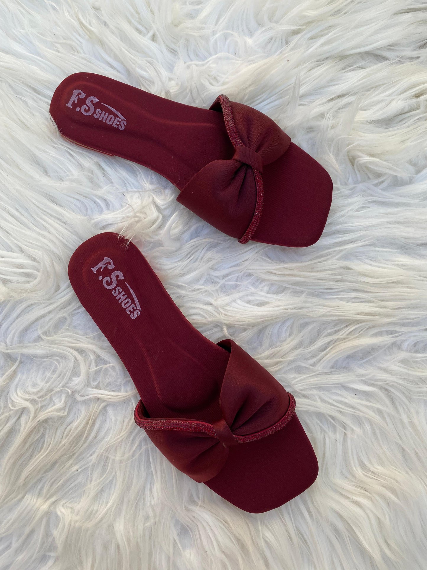 Bow Slippers